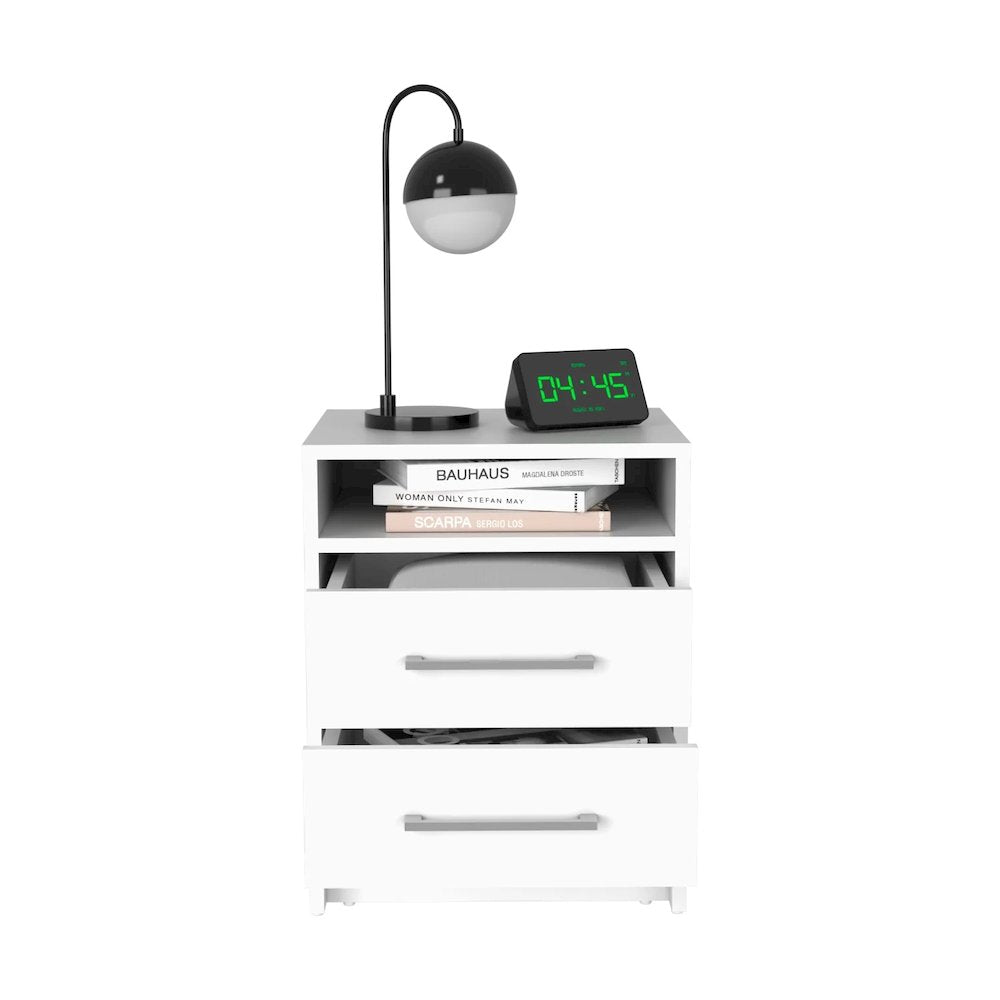 Greter Nightstand White MDF