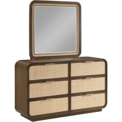 Windsor Brown Solid Wood Mirror