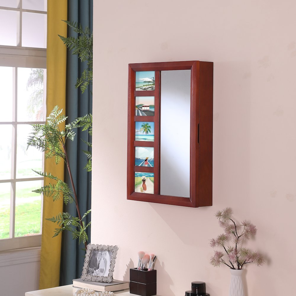 Bellissimo Collection, Venice  Wall Mount jewelry Armoire