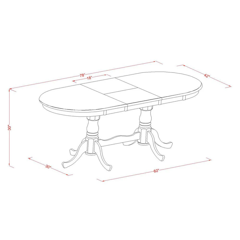 9 PC Dining room set-Dining Table with 8 Dining Chairs