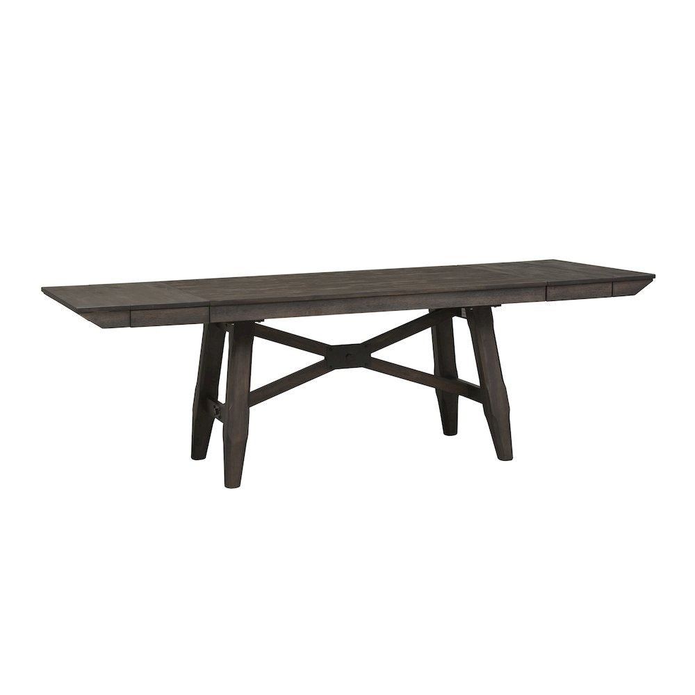 Brown Dining Table Set for 6 – Elegant Dining Room Table with Chairs