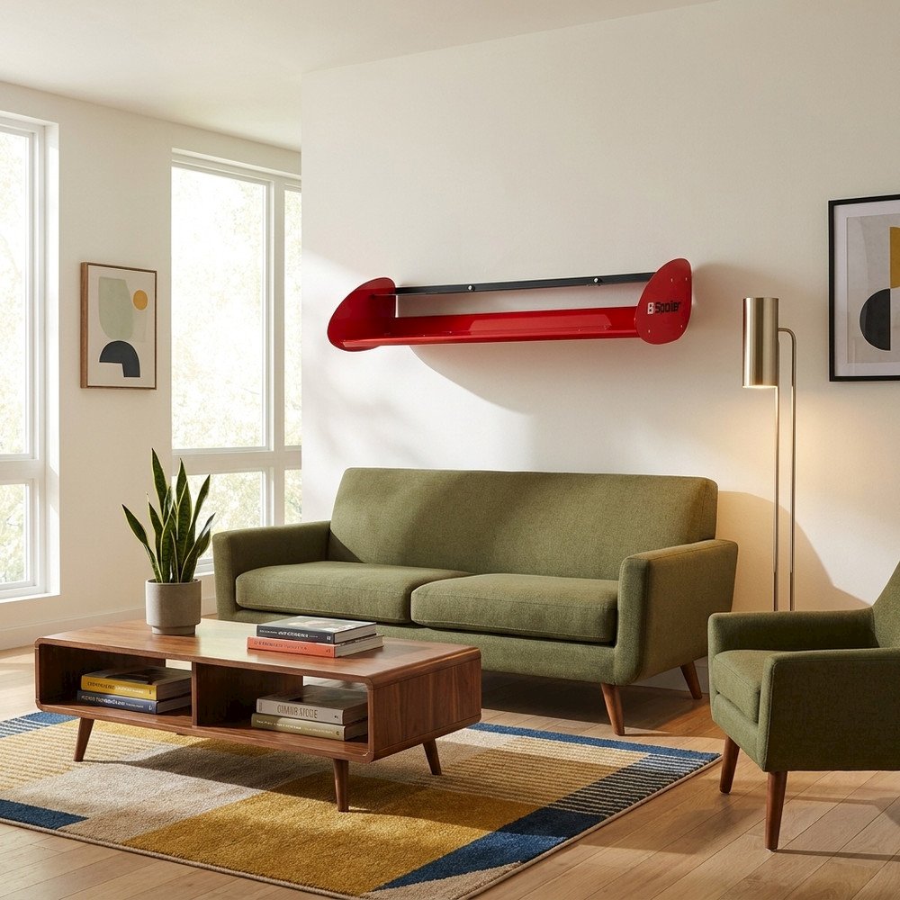 GTS Spoiler Metal Wall Shelf