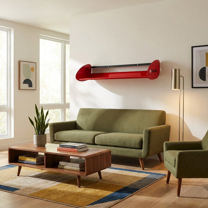 GTS Spoiler Metal Wall Shelf