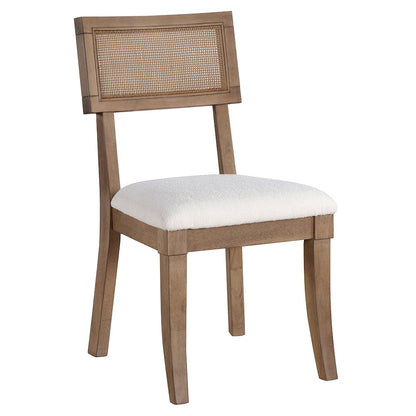 Colvin 5PC 52" White Marble Tbl w/ Chair