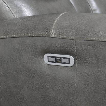 Laurel 2pc Power Reclining Grey