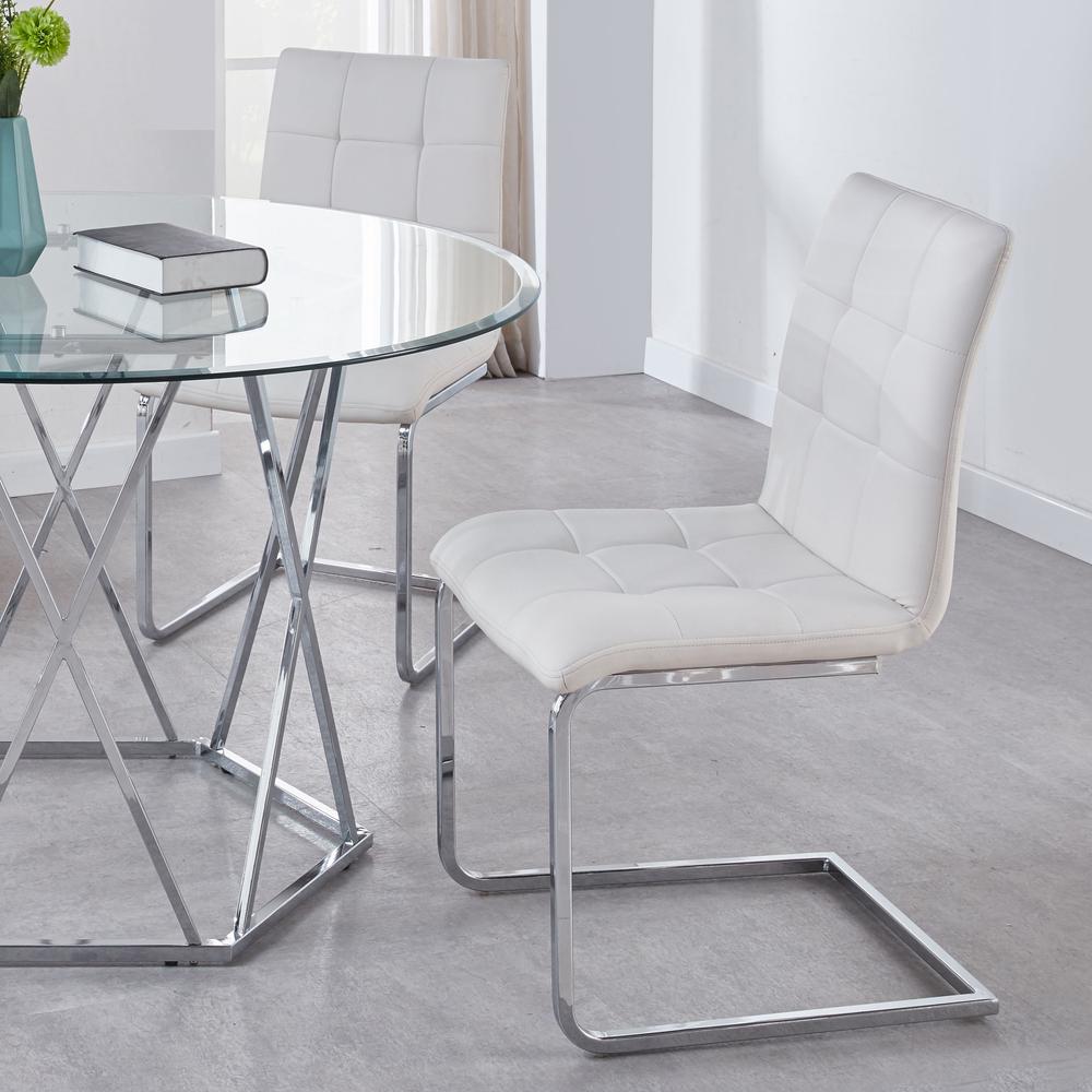 Escondido 5pc Dining Set - White