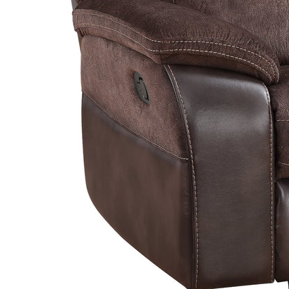 Pueblo Manual Recliner Console