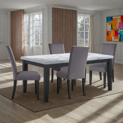 Sterling 5PK Dining Table Set with Napol