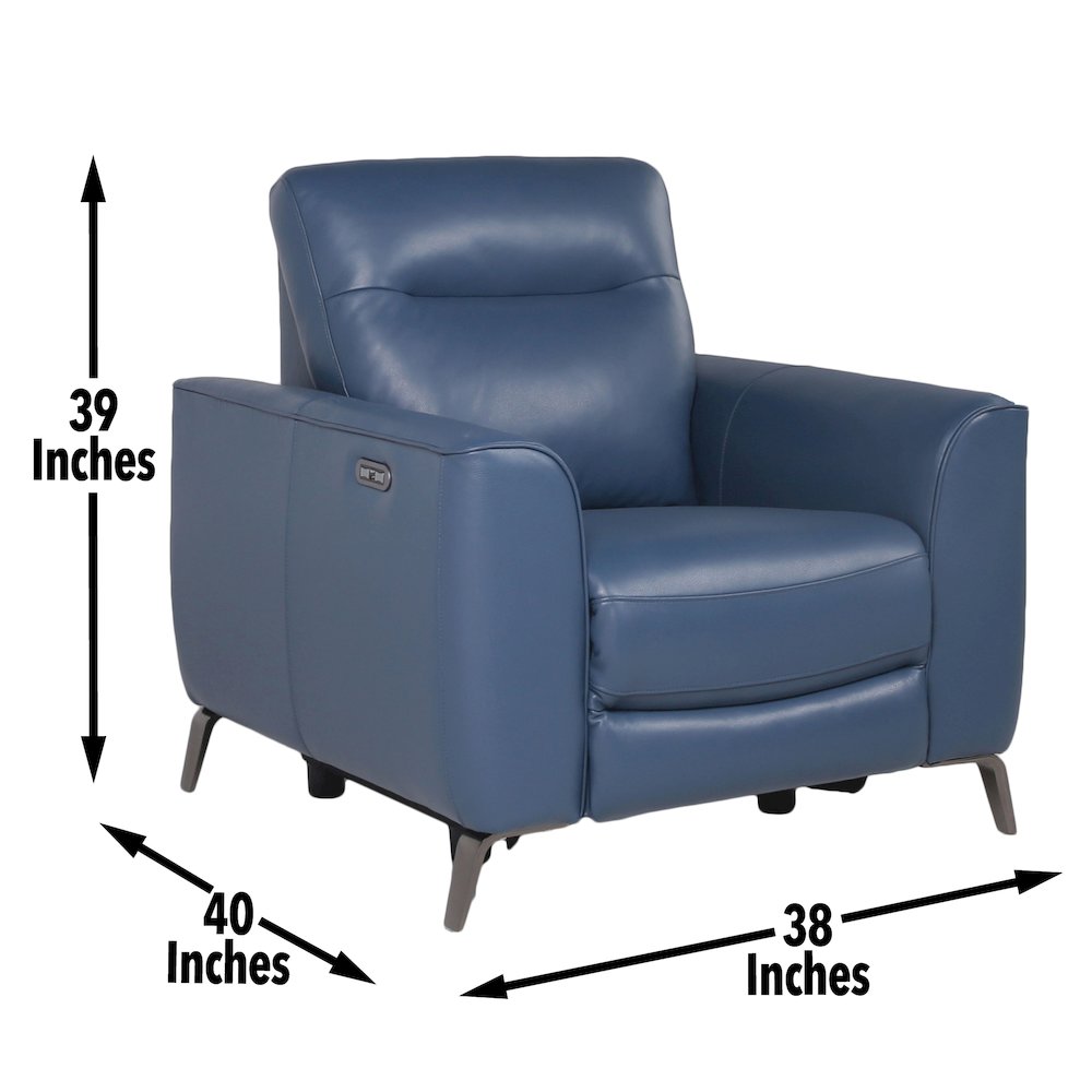 Sansa P/P Reclining Chair Ocean