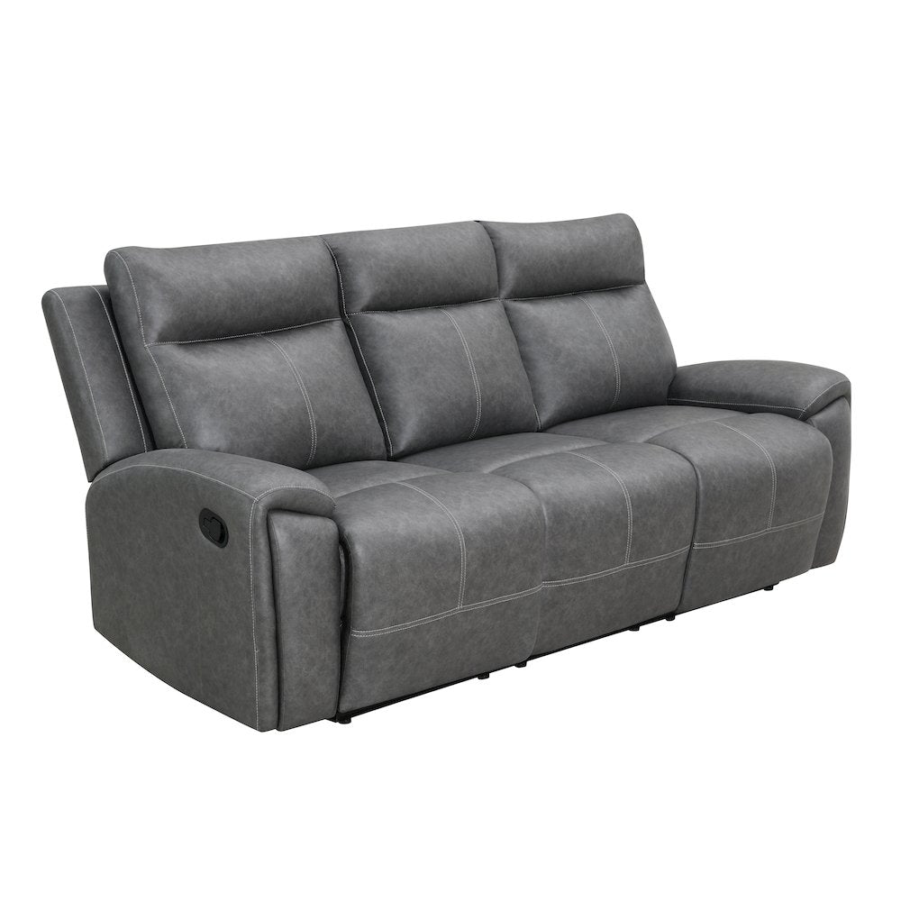 Gaston Manual Reclining Sofa