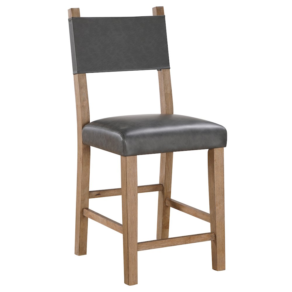 Aubrey Brown Counter Chair