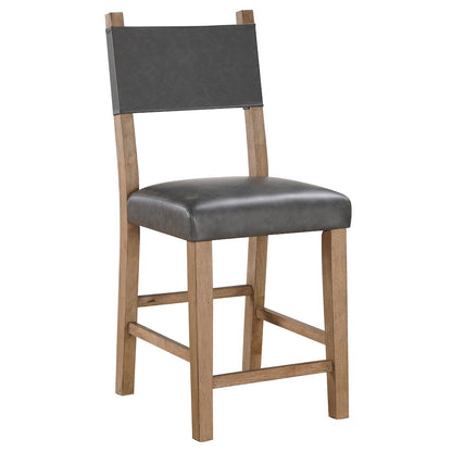 Aubrey Brown Counter Chair