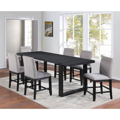 Yves 7pc Counter Height Dining Set