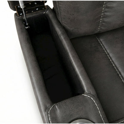 Marlow Charcoal Manual Recliner
