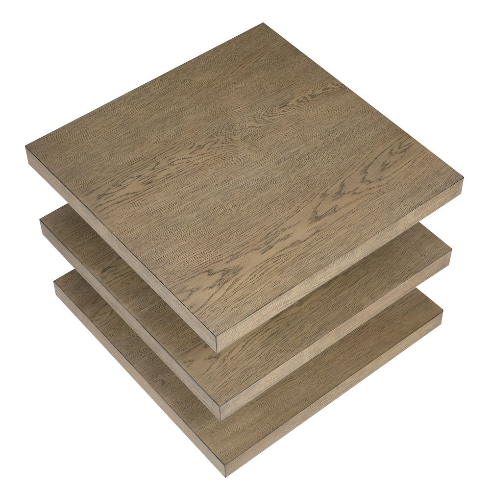 Canyon End Table, Brown