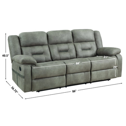 Abilene Tan Manual Sofa