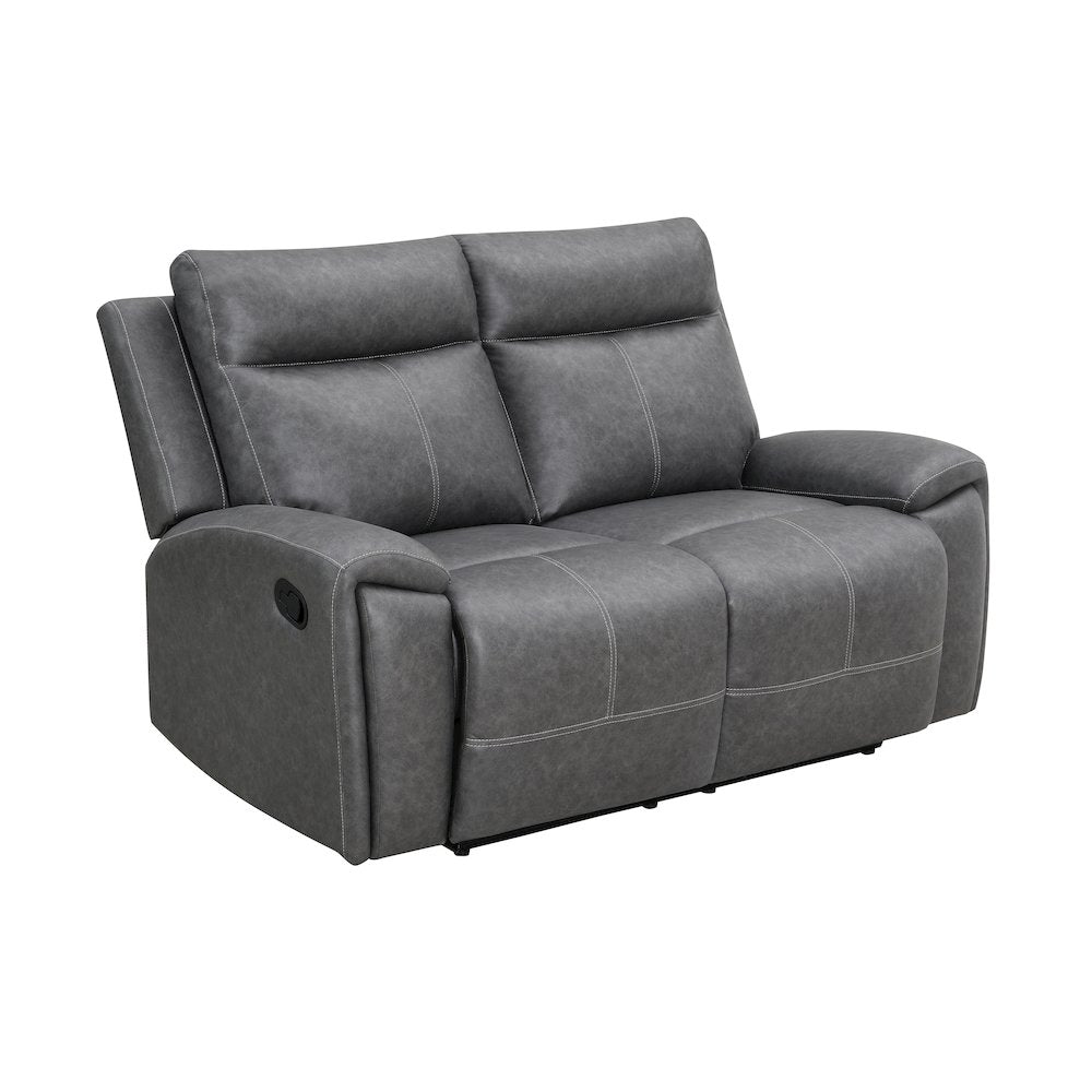 Gaston Manual Reclining Loveseat