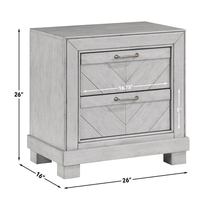 Montana Queen 3 pc Set(2 NS+Bed)