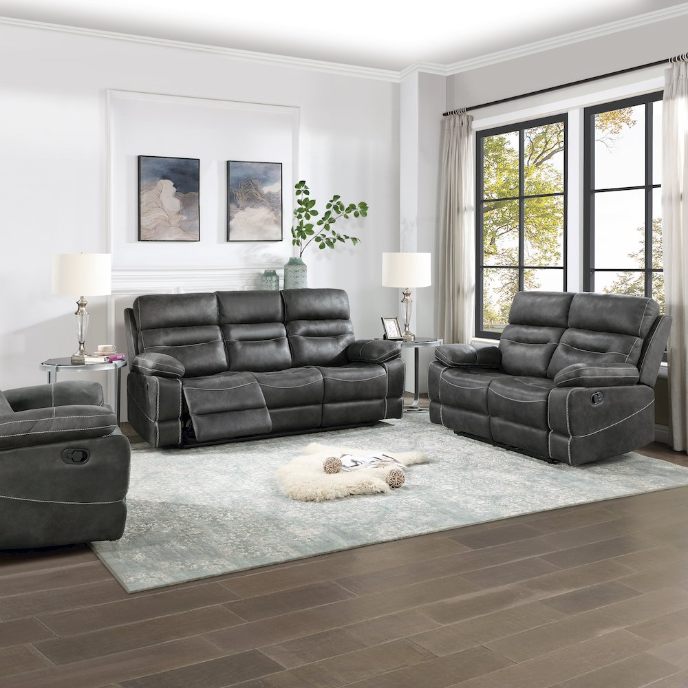 Rudger Gray Manual Sofa