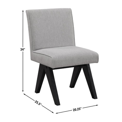 Magnolia Black 5-Piece Side Chair Dining Set
