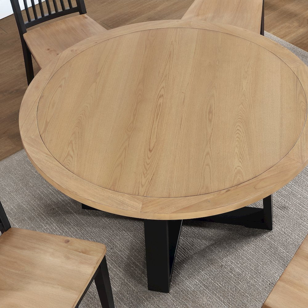 Magnolia 54-inch Round 7-Piece Dining Se
