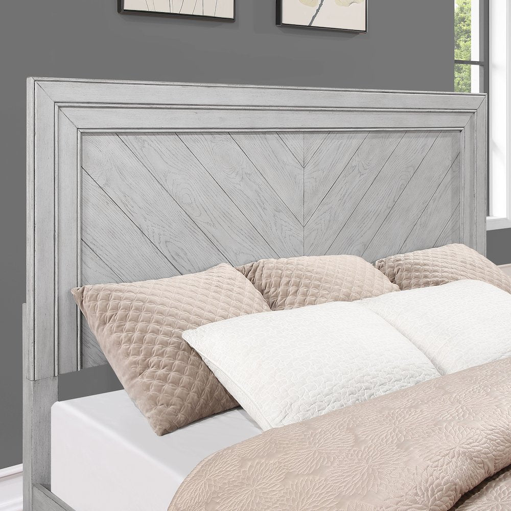 Montana King Bed, Gray