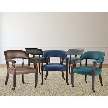 Tournament Arm Chair with casters