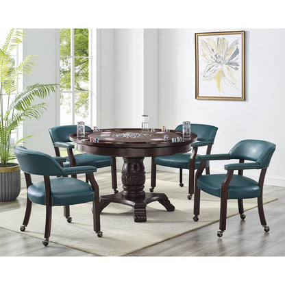Tournament Arm Chair with casters