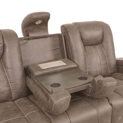 Marlow Sand Manual Recliner Sofa