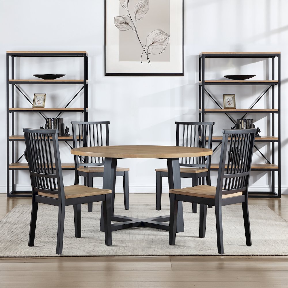 Magnolia 54-inch Round 7-Piece Dining Se