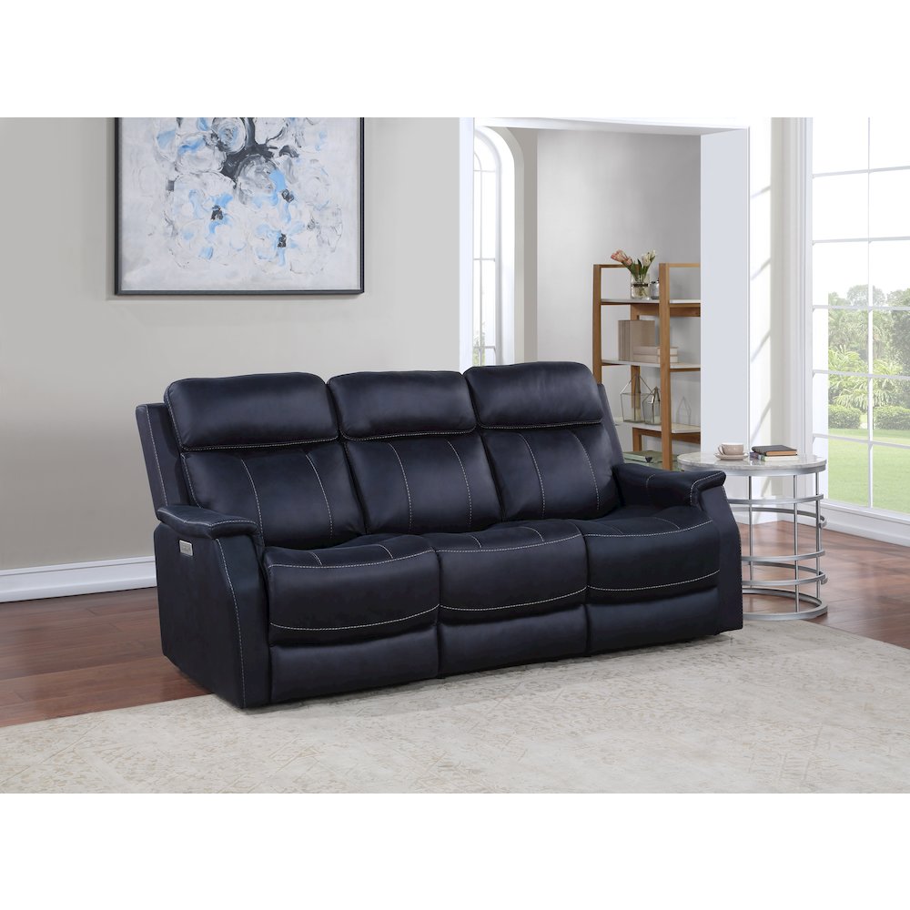 Valencia Dual Power Reclining Sofa - Ocean