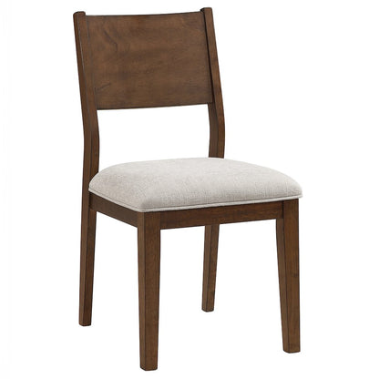 Canton 72" Solid Wood Table, 4 Side Chairs