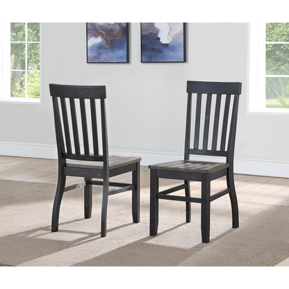 Raven Noir Dining Table and 6 Chairs