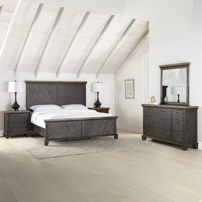 Bear Creek Brown Queen 6pc Set