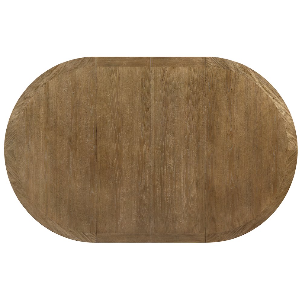 Vaughn 60-96″ Driftwood Table with 2-18″ Leaves