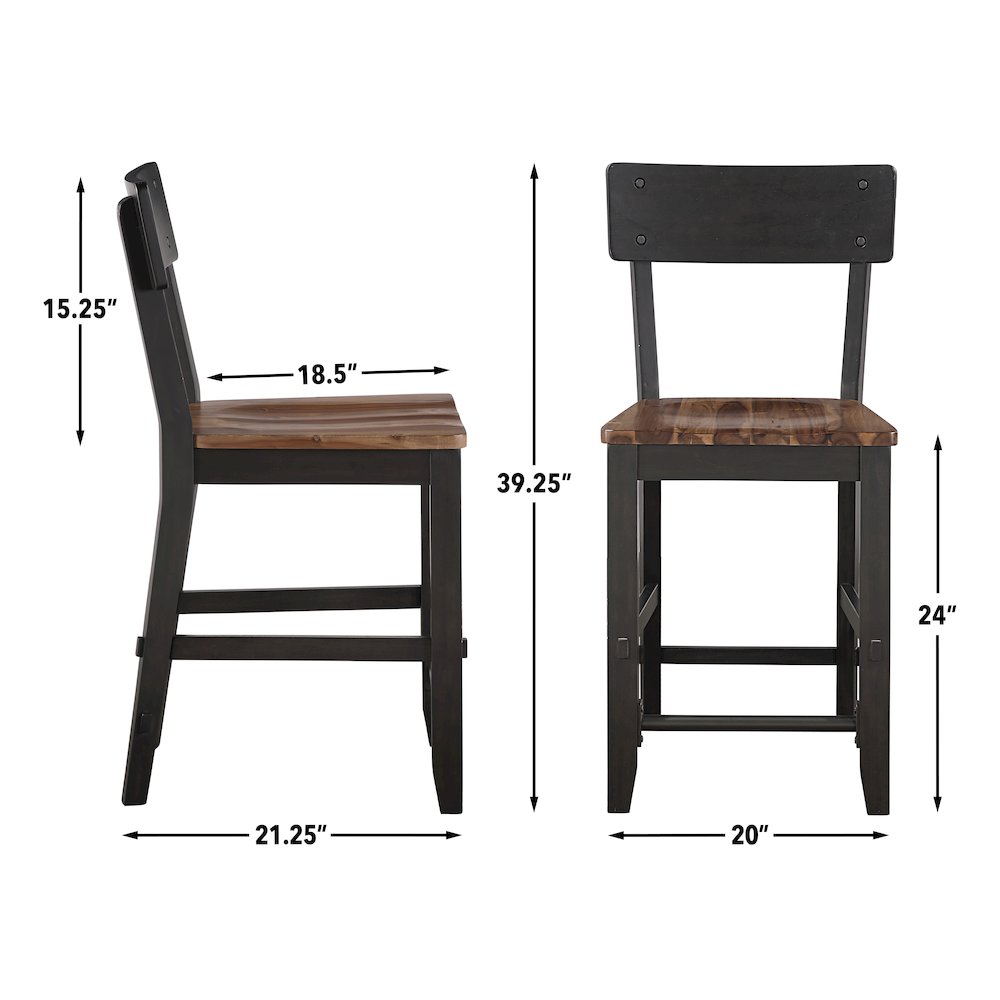 Bermuda 7-Piece Counter Dining Set