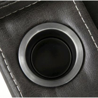 Marlow Charcoal Manual Recliner Sofa