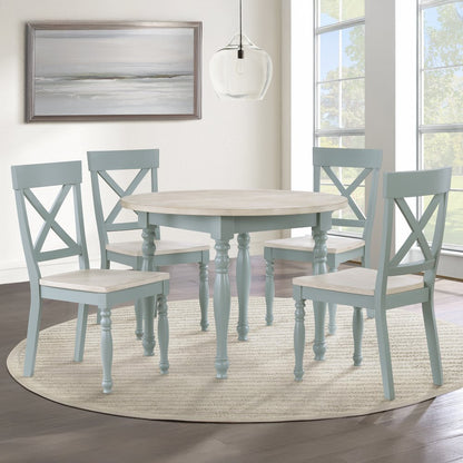 Darcy Green Side Chairs, Set of 2
