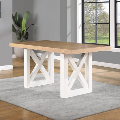 Magnolia 7pc Counter Table Black Base