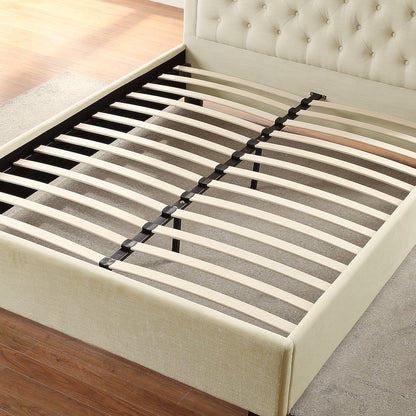 Isadora Queen Bed White