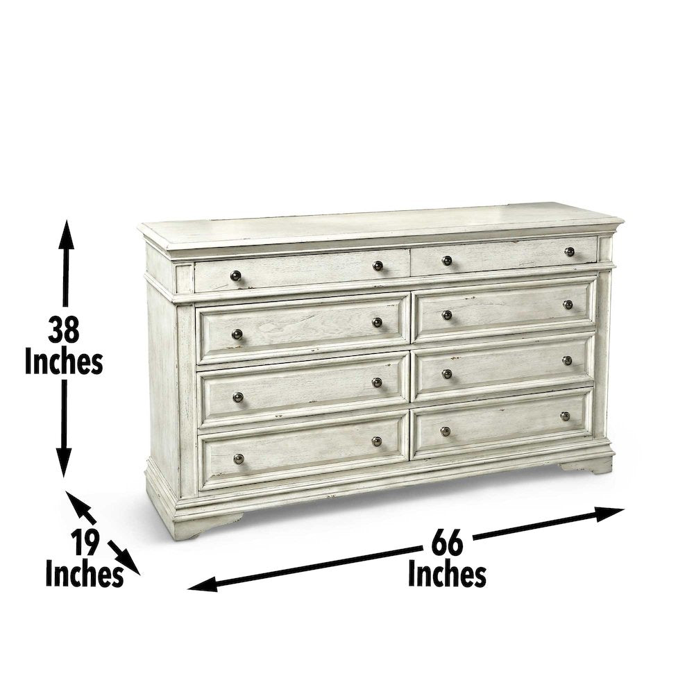 Highland Park King 4PC White