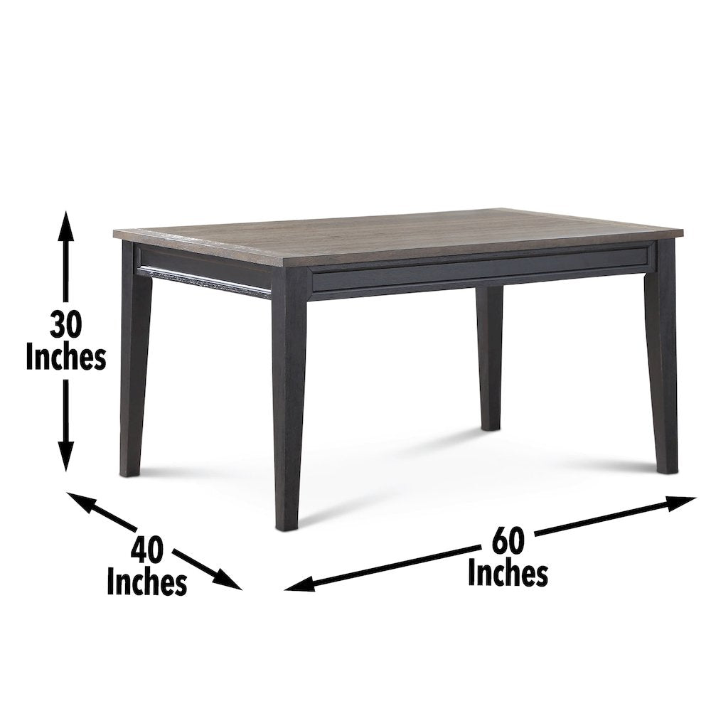 Raven Noir Dining Table