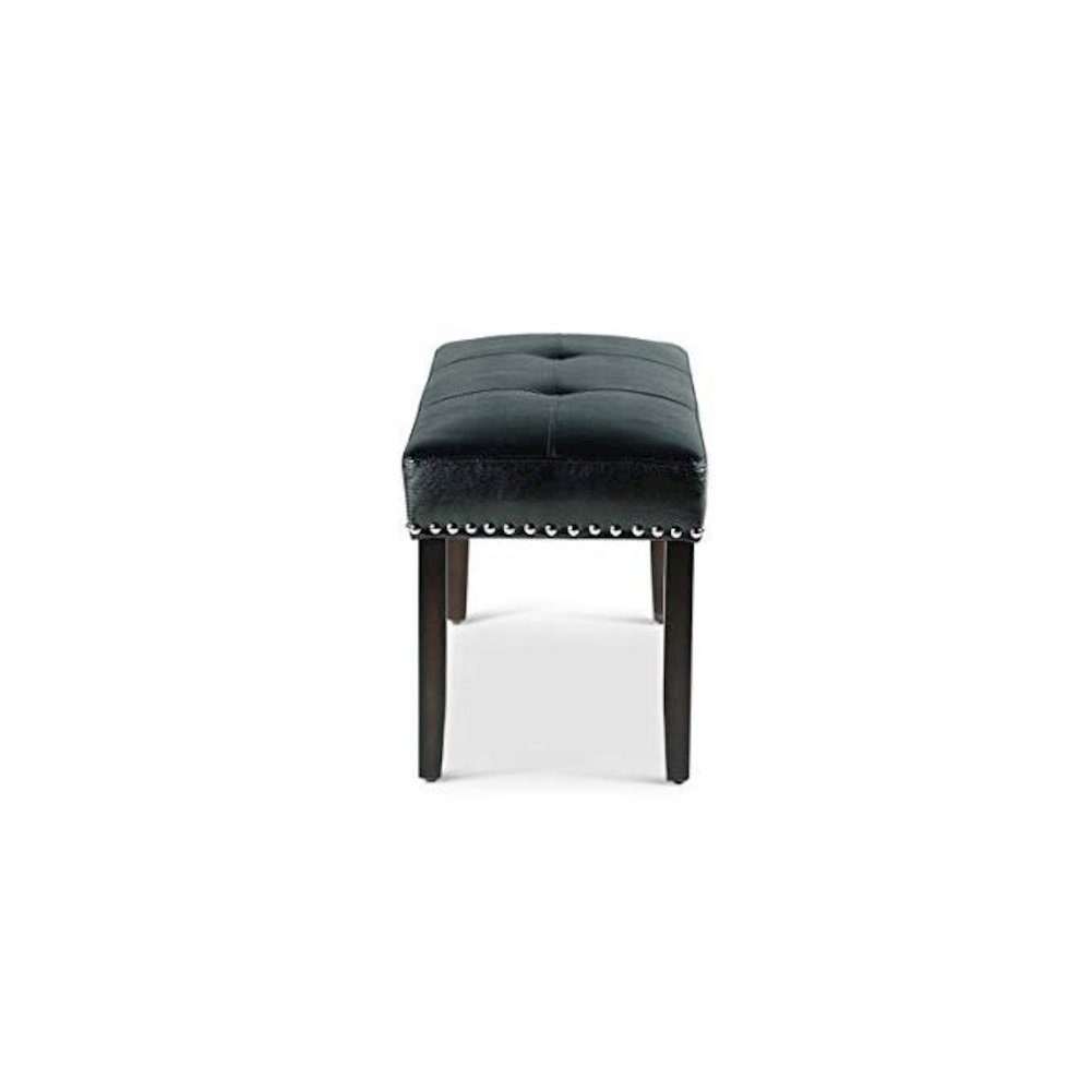 Westby Black PU Dining Bench w/