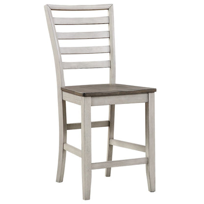Brown Farmhouse Dining Table Set for 8 – Kitchen or Dining Room Table and Chairs