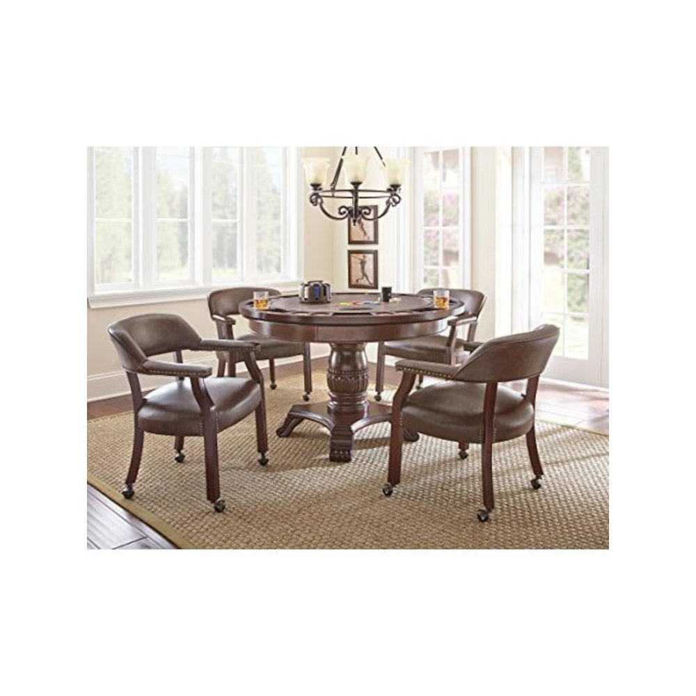 Tournament Dining and Game Table  - Brown