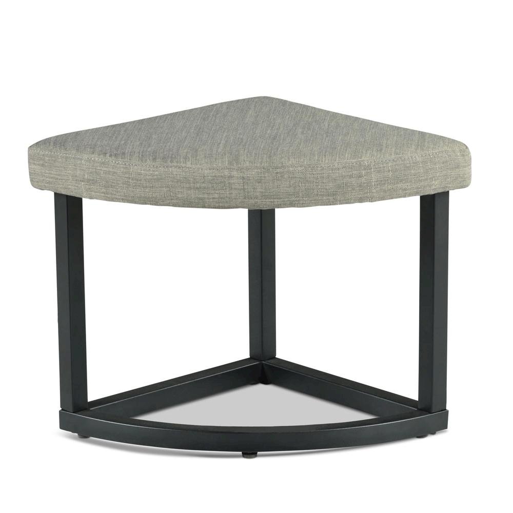 Round Coffee Table with Stools, Mindi Veneer, 5 Piece Set, Brown