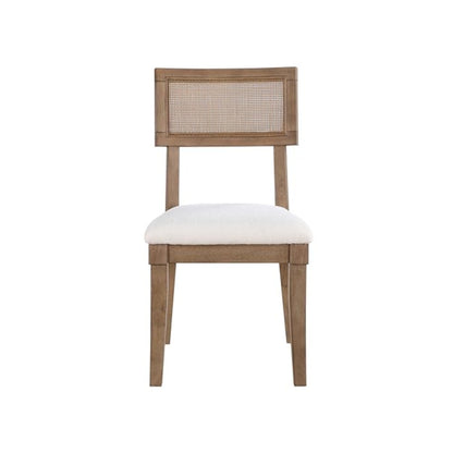 Colvin Brown Cane Side Chair Set of 2