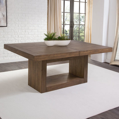 Garland Brown Dining Table and 8 Chairs