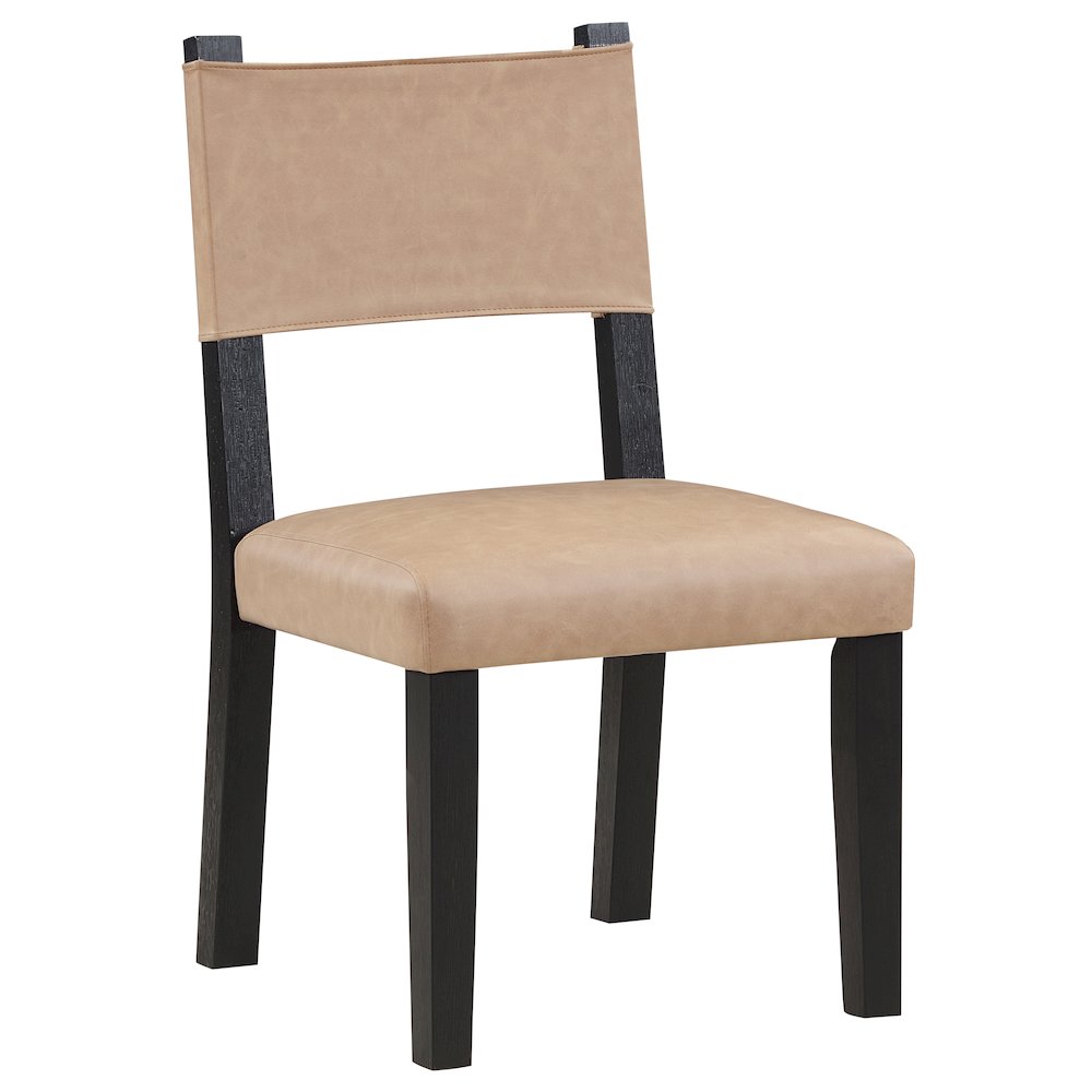 Aubrey Black 7pc Round Dining Set