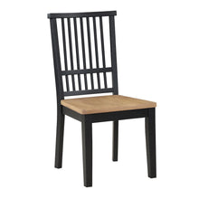 Molly Black 48" Table with 4 Magnolia Chairs